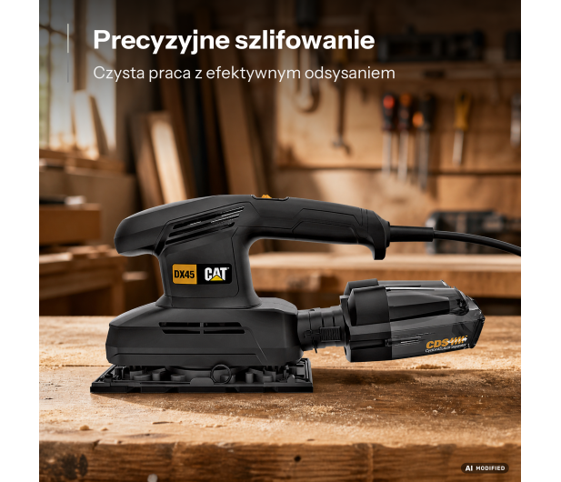 Cat Szlifierka oscylacyjna sieciowa DX45 - 1604194 - zdjęcie 5